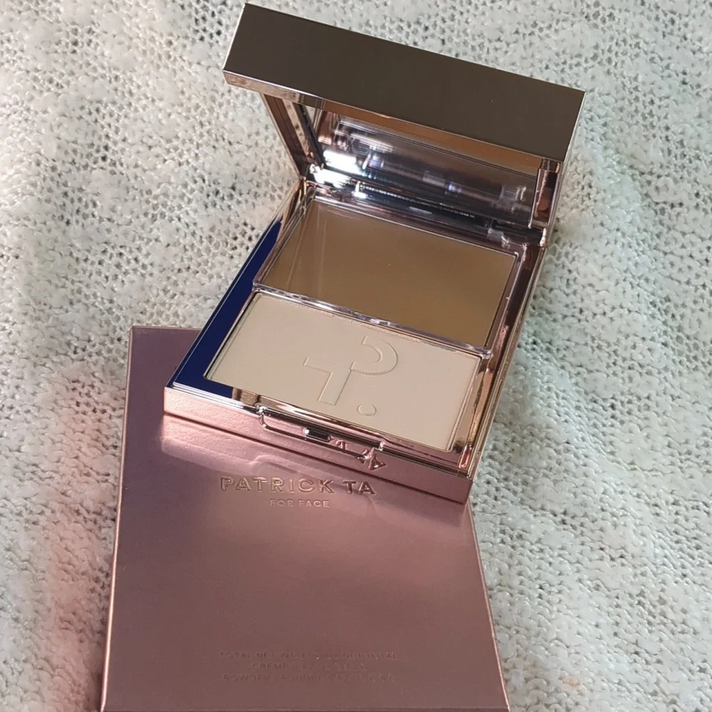 Patrick Ta Major Skin Crème Foundation&Finishing Powder in MEDIUM 1, 20g/0.74oz